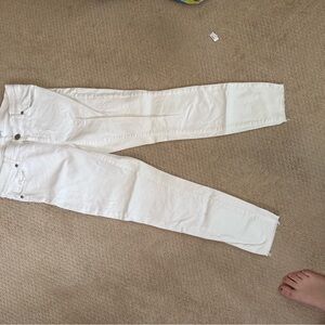 LOFT White Denim Jeans